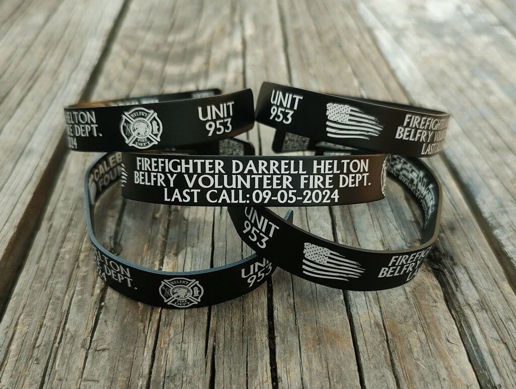 Firefighter Darrell Helton Memorial Bracelets