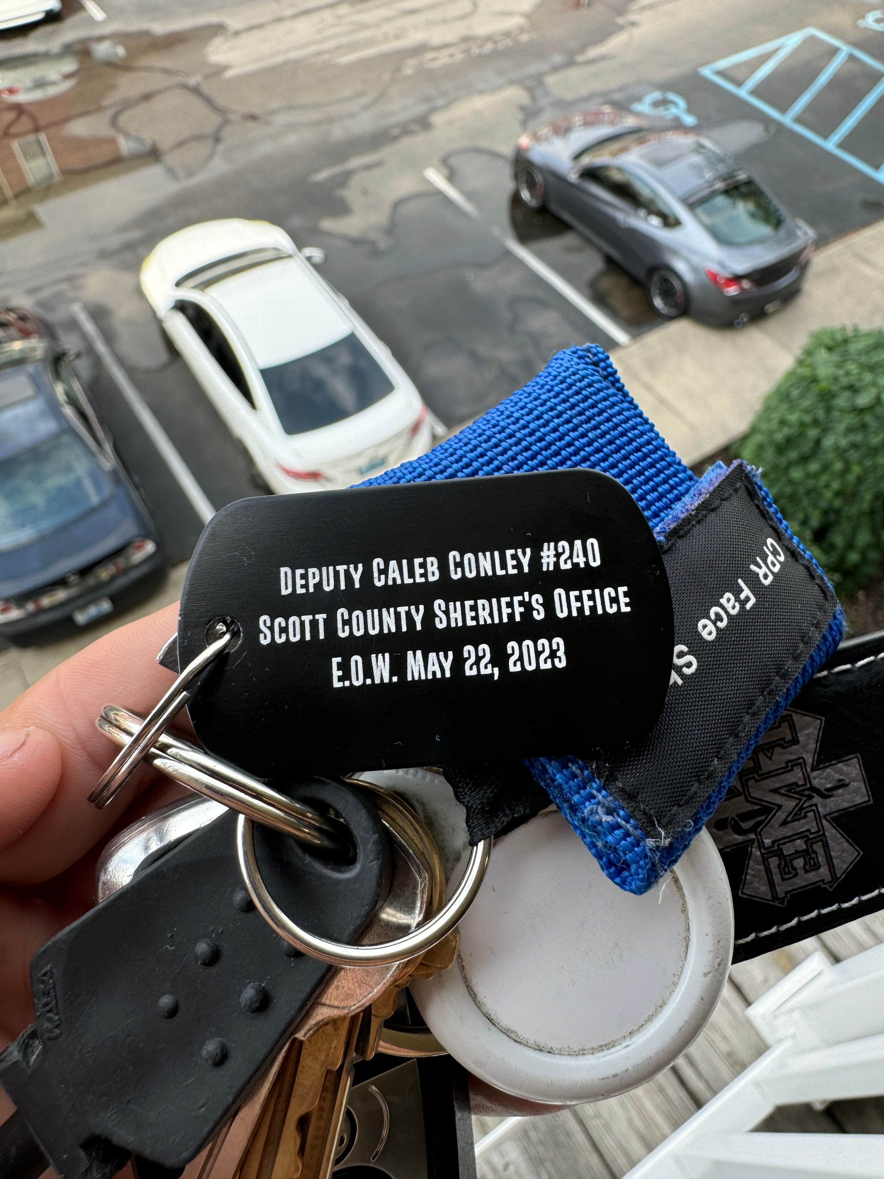 Caleb Conley Dog Tag