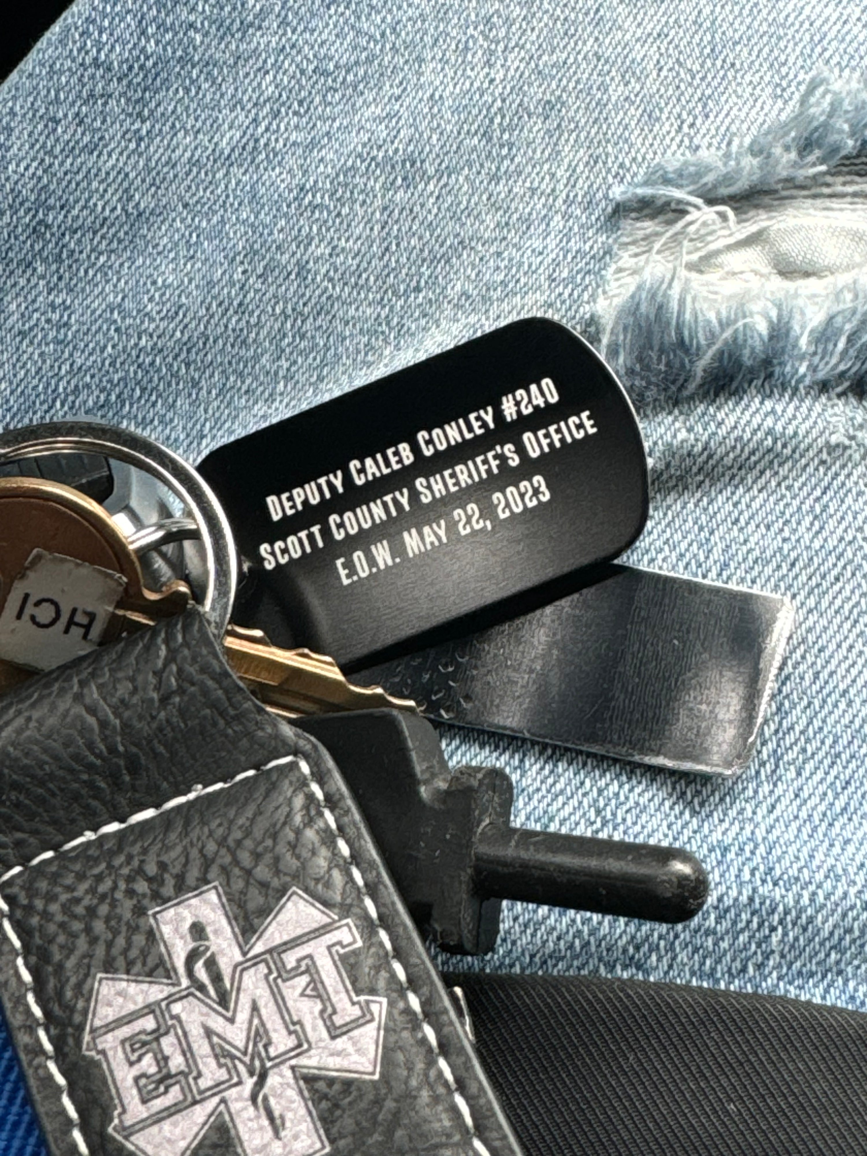 Caleb Conley Dog Tag