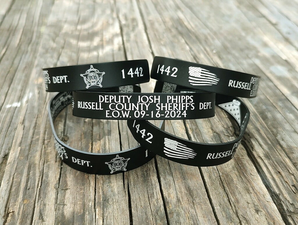 Deputy Josh Phipps Memorial Bracelets