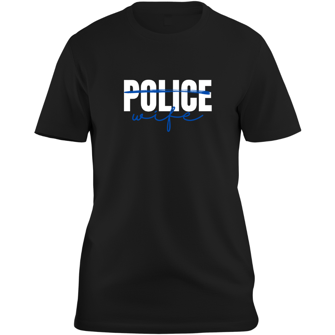 POLICE WIFE TEE