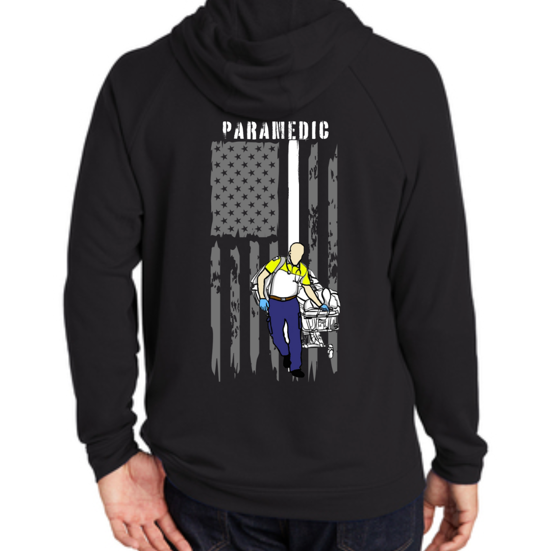 EMT/AEMT/PARAMEDIC Flag Hoodie